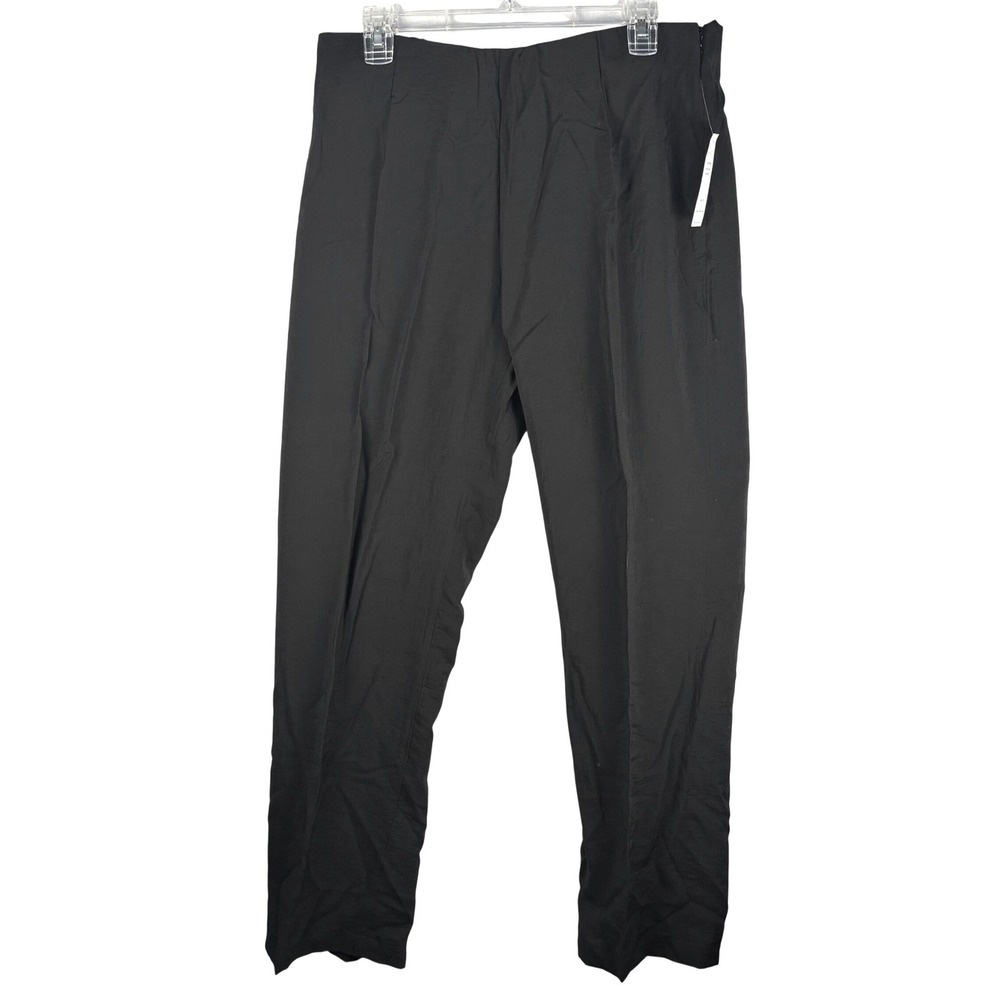 City Girl Nancy Bolen Black Fantasia Dress Pants Side Zip Womens 12 NWT